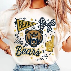 Bears Doodle Shirt Design - Gold Shirt
